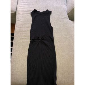 Knotted Cutout Dress